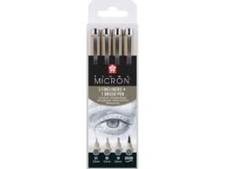 Sakura Pigma Micron Sett 4stk – Cool Gray