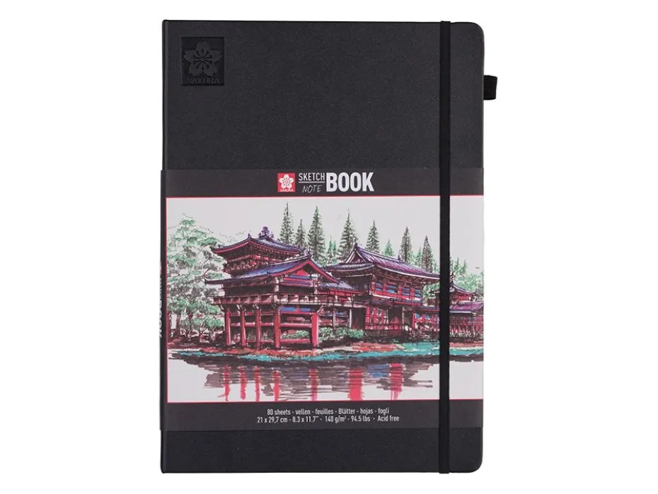 Sakura Sketch NoteBook – 21×29,7cm 140g/m – Kremhvit