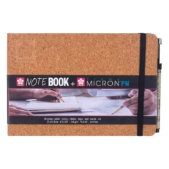Sakura Sketch NoteBook + Pigma PN – 21x15cm 140g/m – Kork
