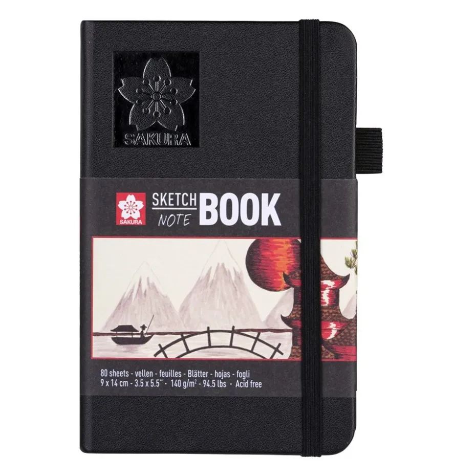 Sakura Sketch NoteBook – 9x14cm 140g/m – Kremhvite ark