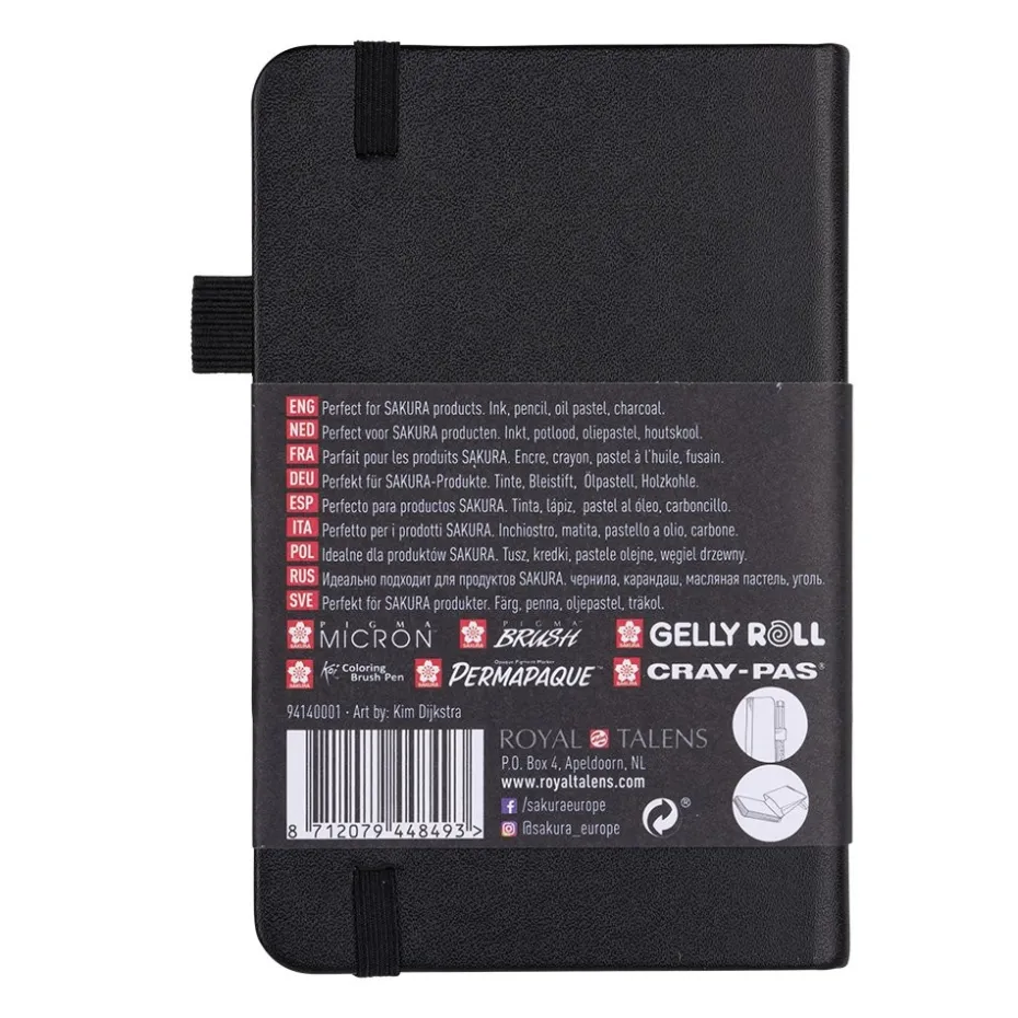 Sakura Sketch NoteBook – 9x14cm 140g/m – Kremhvite ark