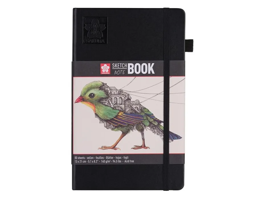 Sakura Sketch NoteBook – 13x21cm 140g/m – Kremhvit