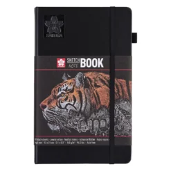Sakura Sketch NoteBook – 13x21cm 140g/m – Sort