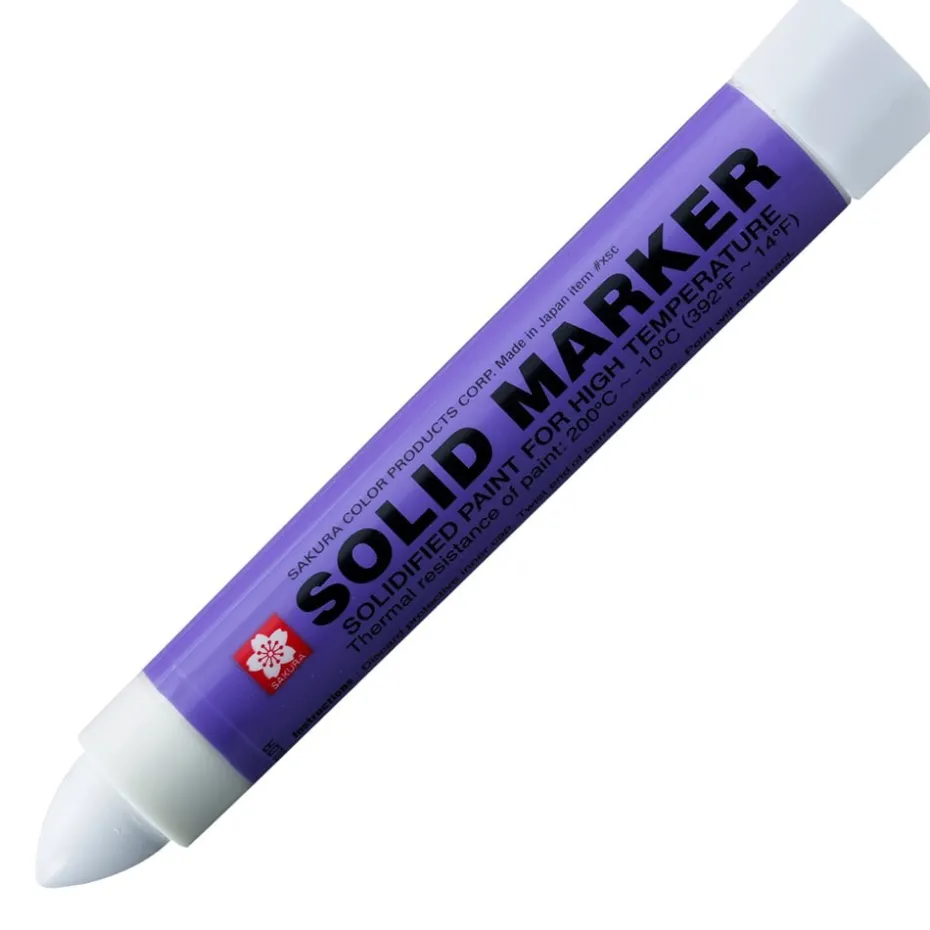 Sakura Solid Marker HIGH temp – 50 Hvit