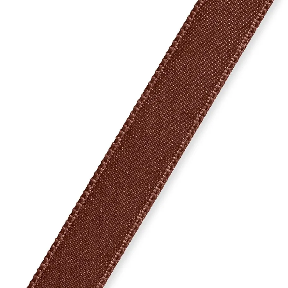 Satinbånd 10mm 25m – Brun