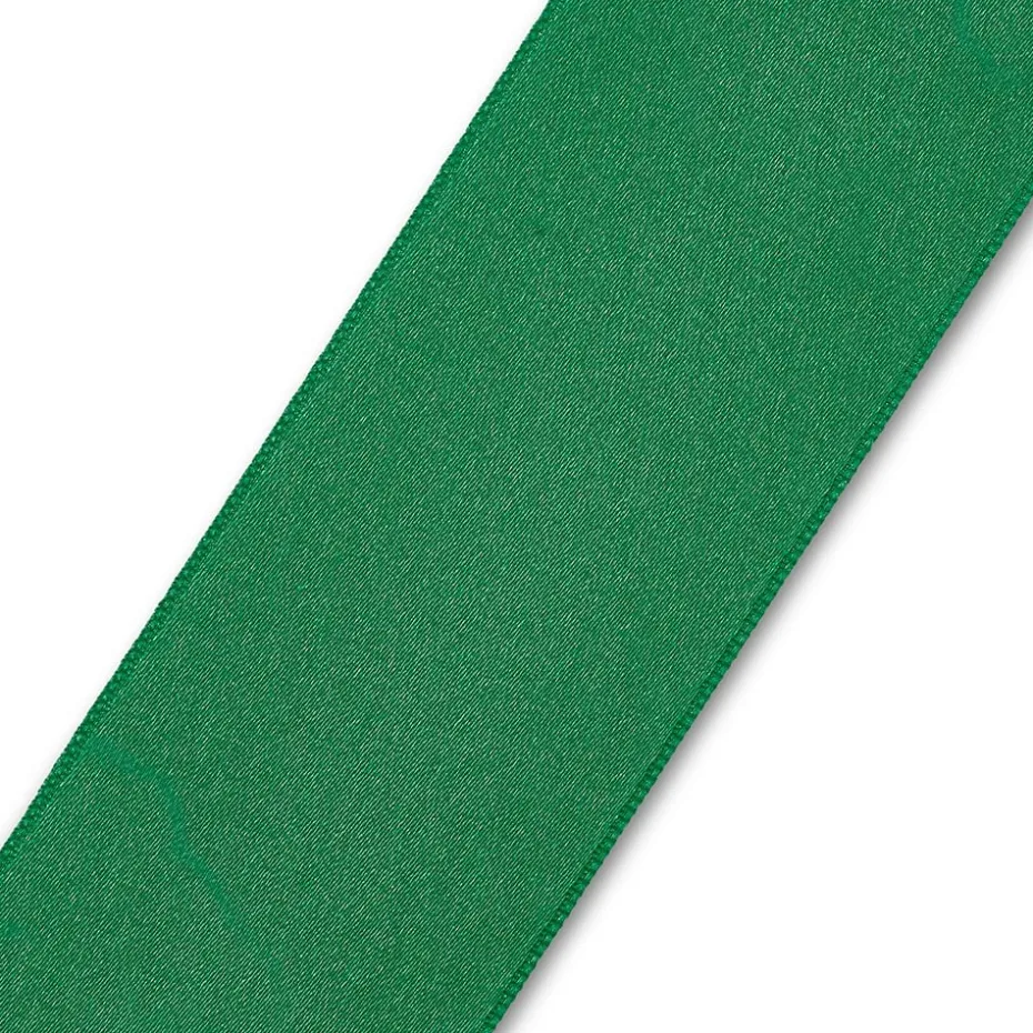 Satinbånd 38mm 3m – Grønn
