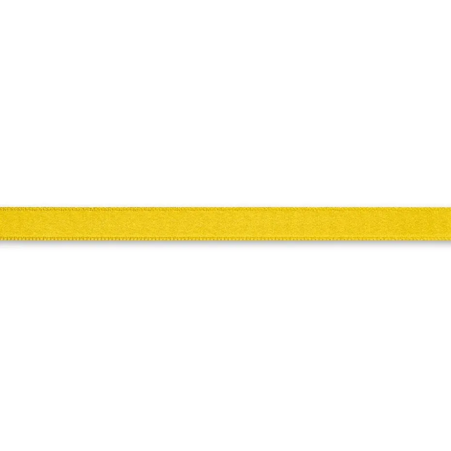 Satinbånd 10mm 4m – Gul