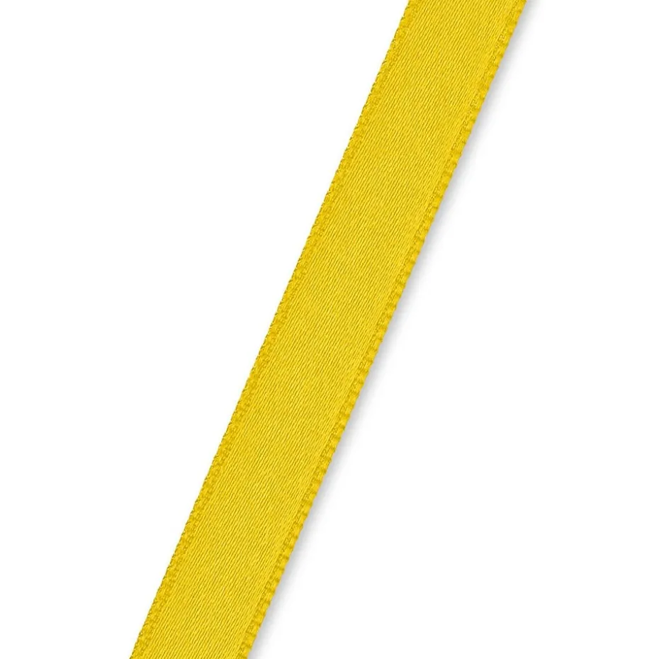 Satinbånd 10mm 4m – Gul