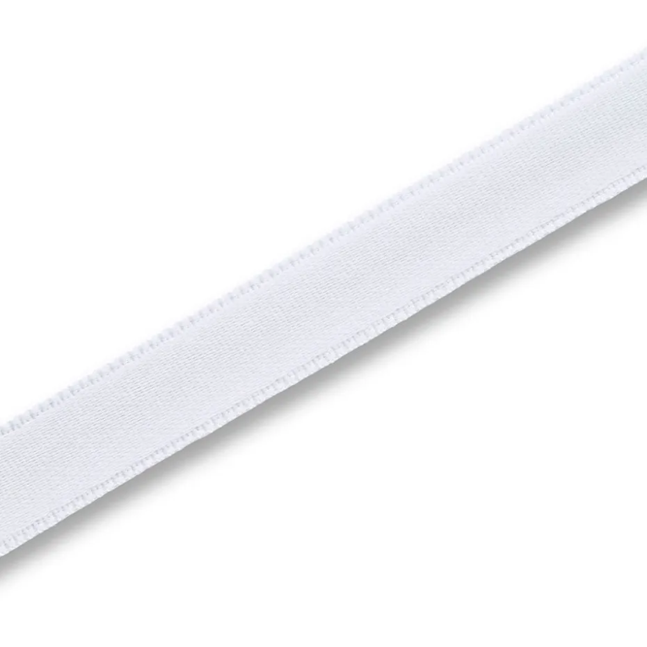 Satinbånd 10mm 4m – Hvit