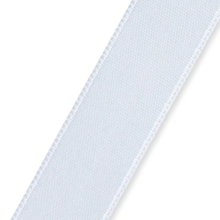 Satinbånd 15mm 25m – Hvit