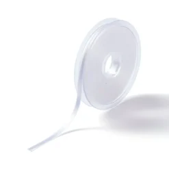 Satinbånd 6mm 25m – Hvit