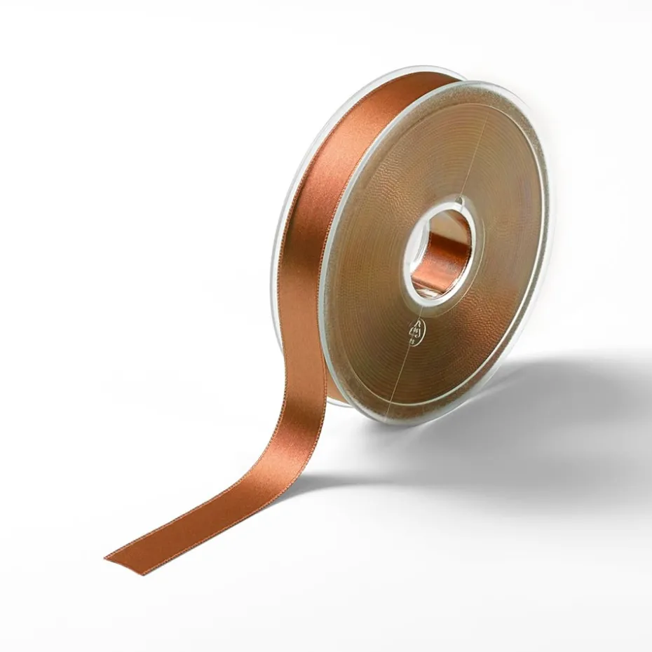 Satinbånd 15mm 25m – Karamell