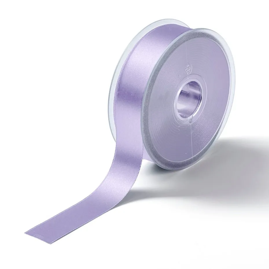 Satinbånd 25mm 25m – Lavendel