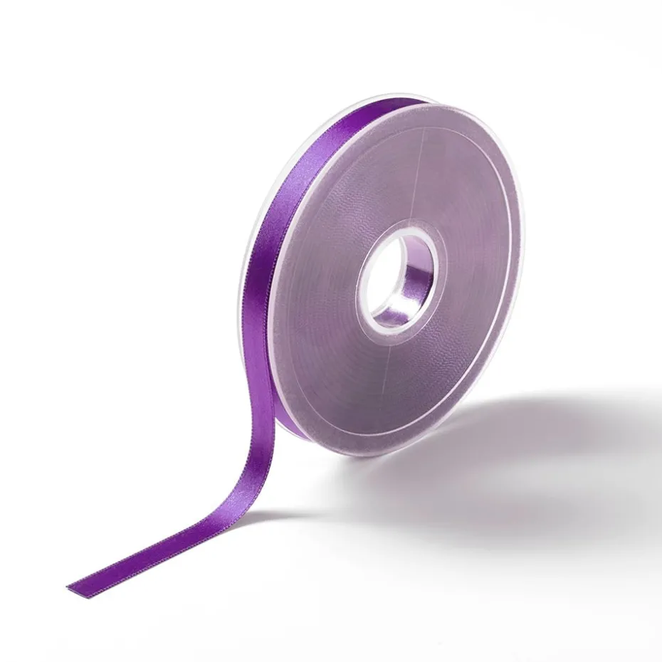 Satinbånd 10mm 25m – Lilla