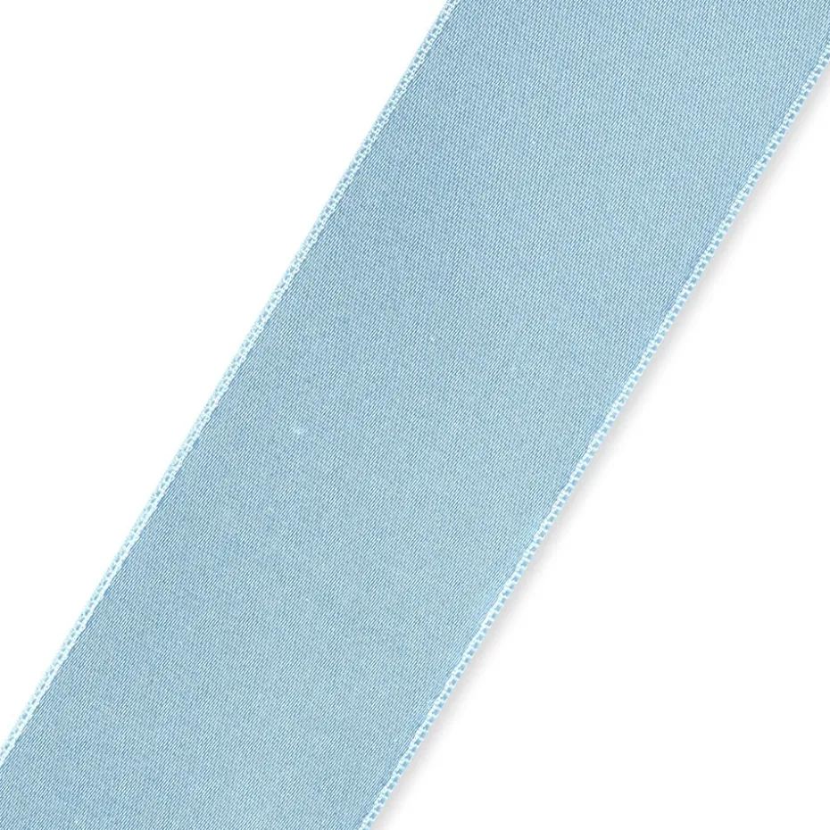 Satinbånd 38mm 25m – Lys blå