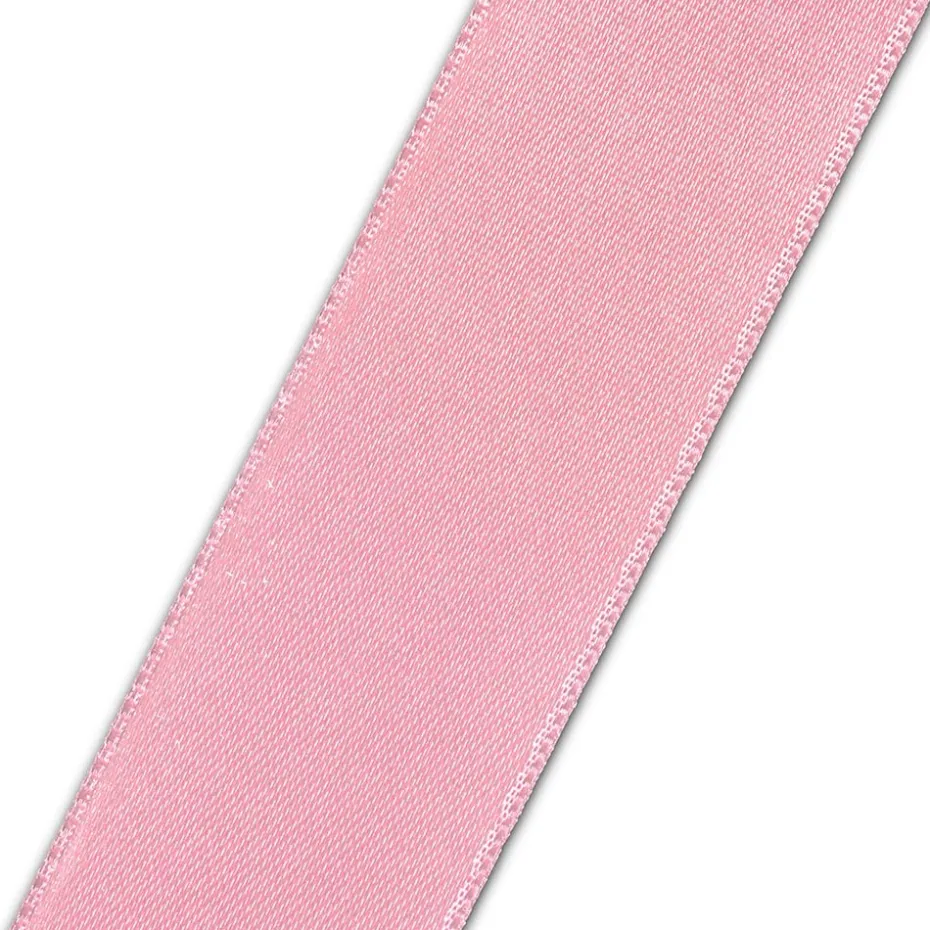 Satinbånd 25mm 25m – Lys rosa