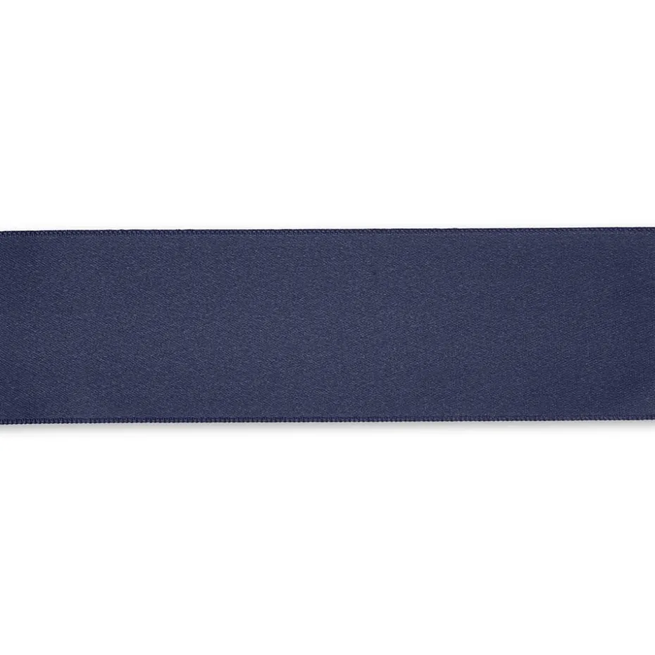 Satinbånd 38mm 3m – Marineblå