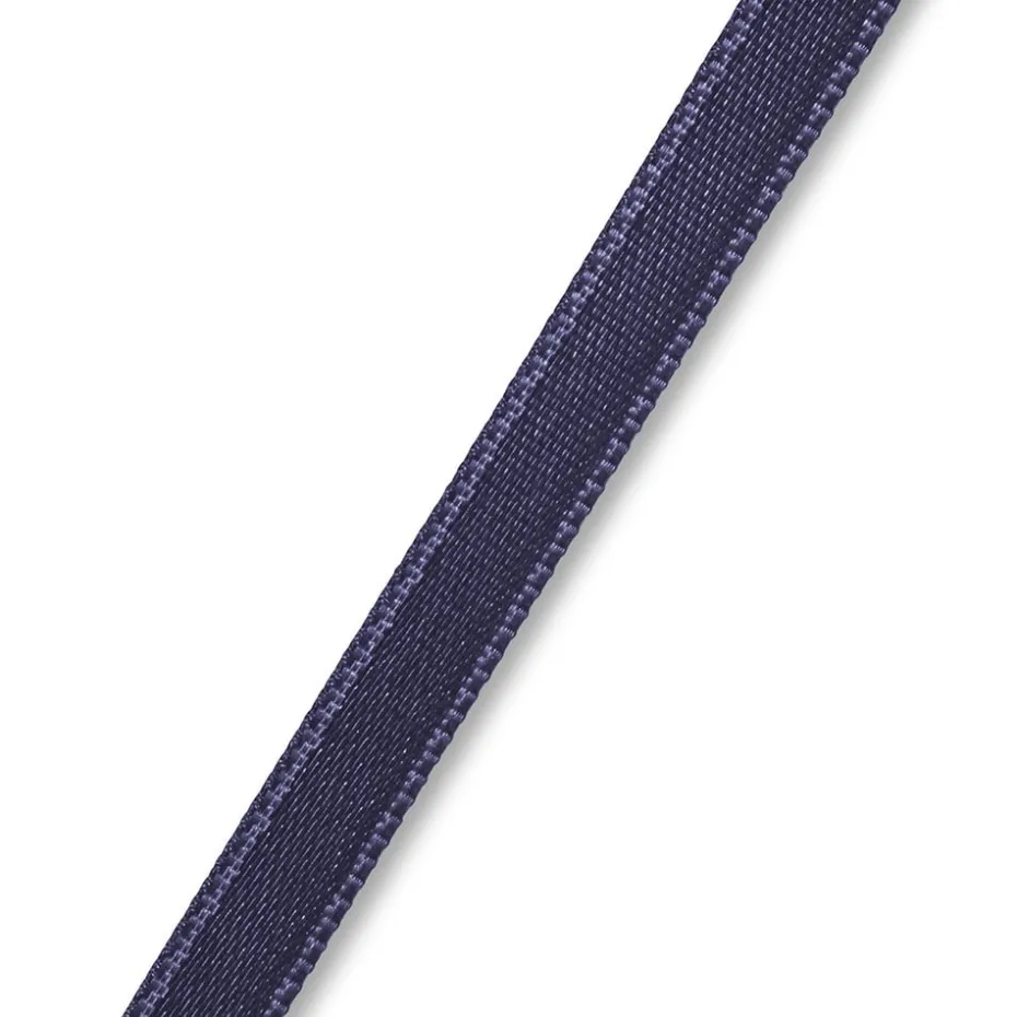Satinbånd 6mm 25m – Marineblå