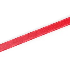 Satinbånd 6mm 4m – Mørk rød