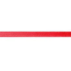 Satinbånd 6mm 4m – Mørk rød