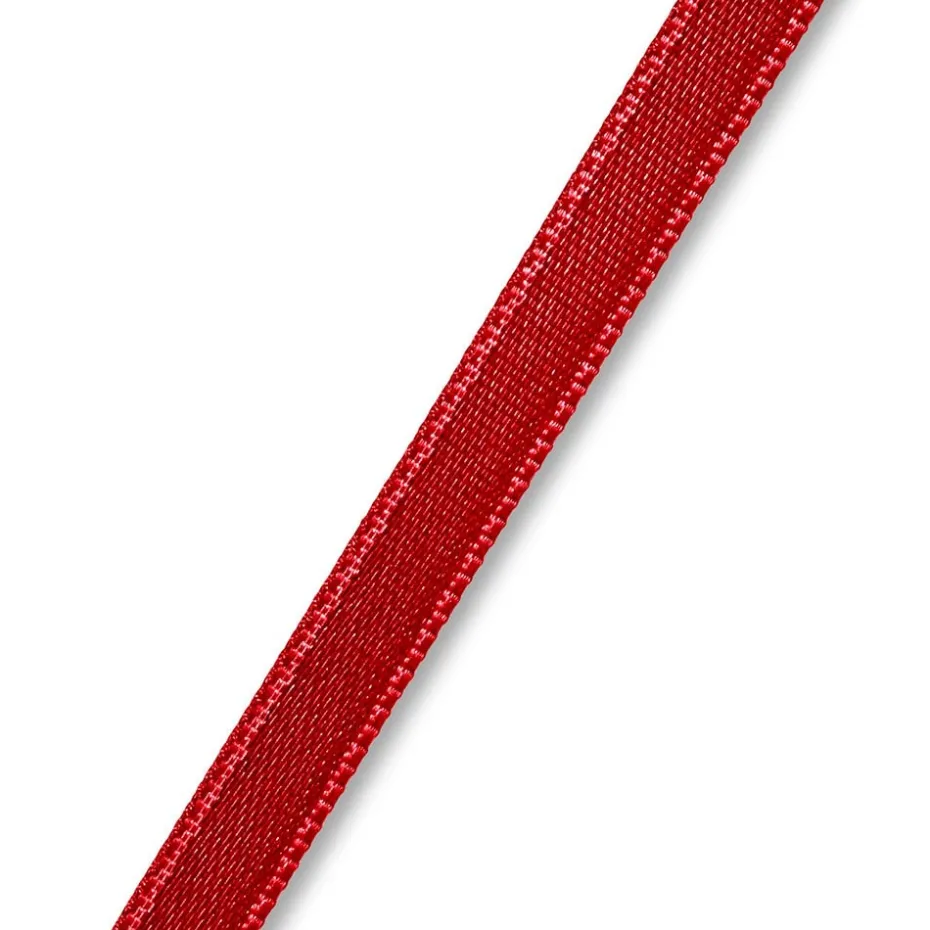 Satinbånd 6mm 25m – Mørk rød