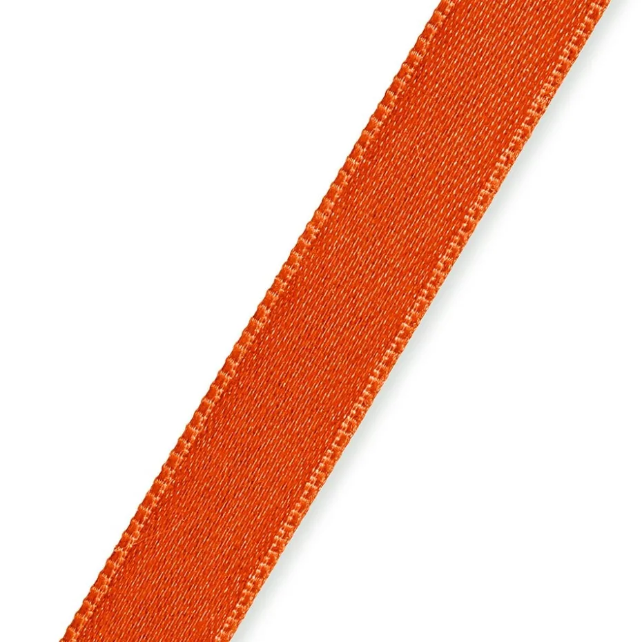 Satinbånd 10mm 25m – Oransje