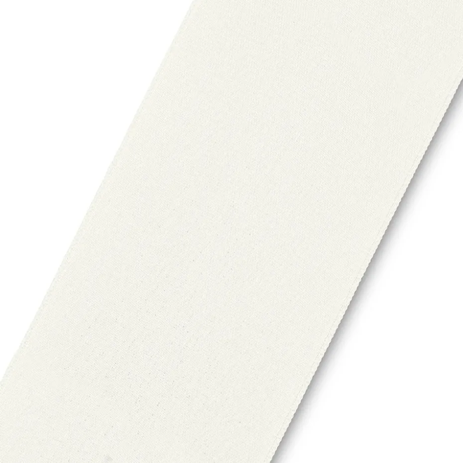 Satinbånd 50mm 3m – Perlehvit