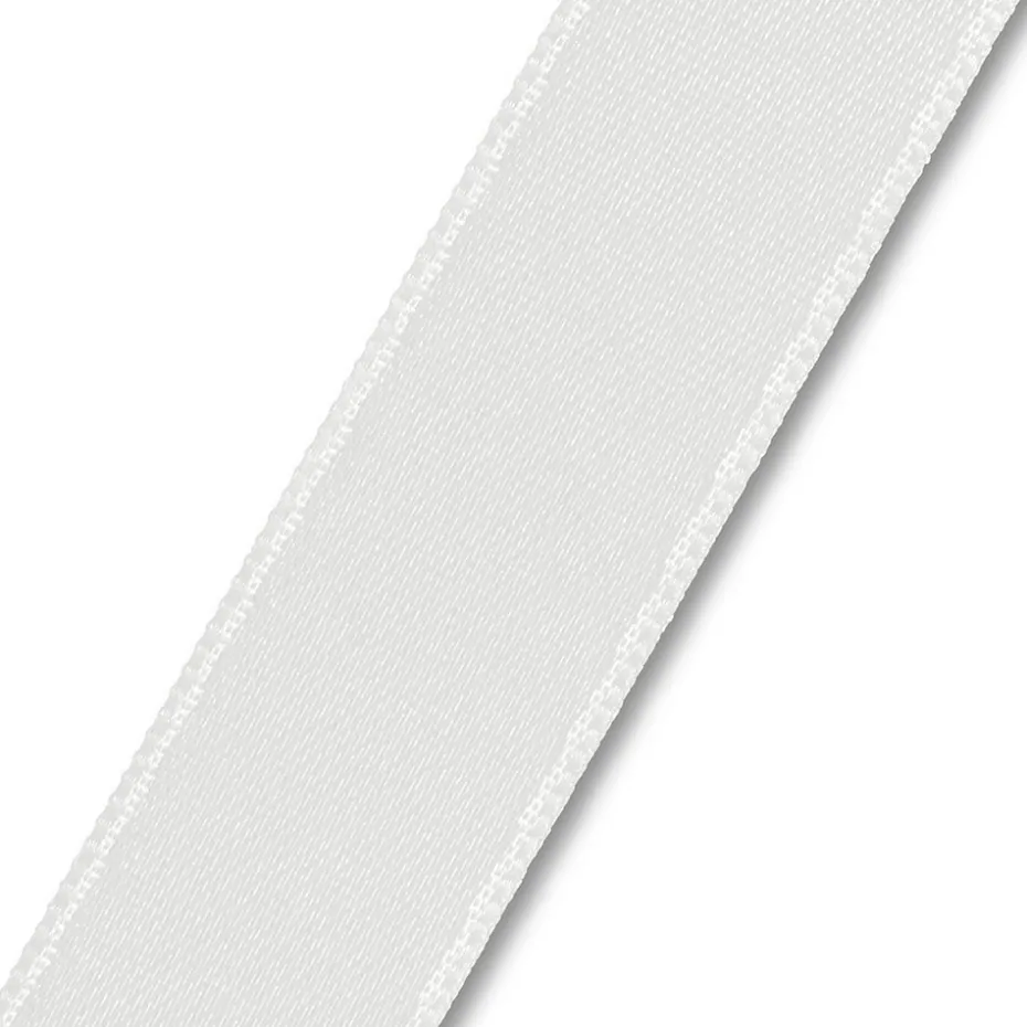Satinbånd 15mm 25m – Perlehvit