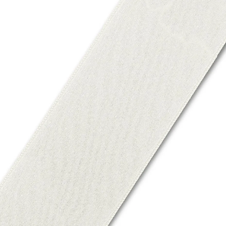 Satinbånd 38mm 3m – Perlehvit