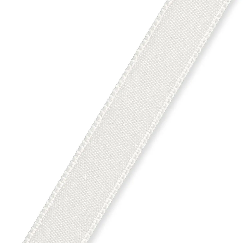Satinbånd 10mm 25m – Perlehvit