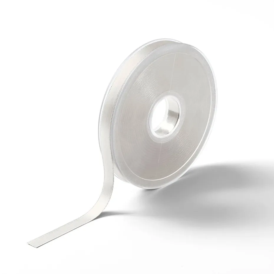 Satinbånd 10mm 25m – Perlehvit