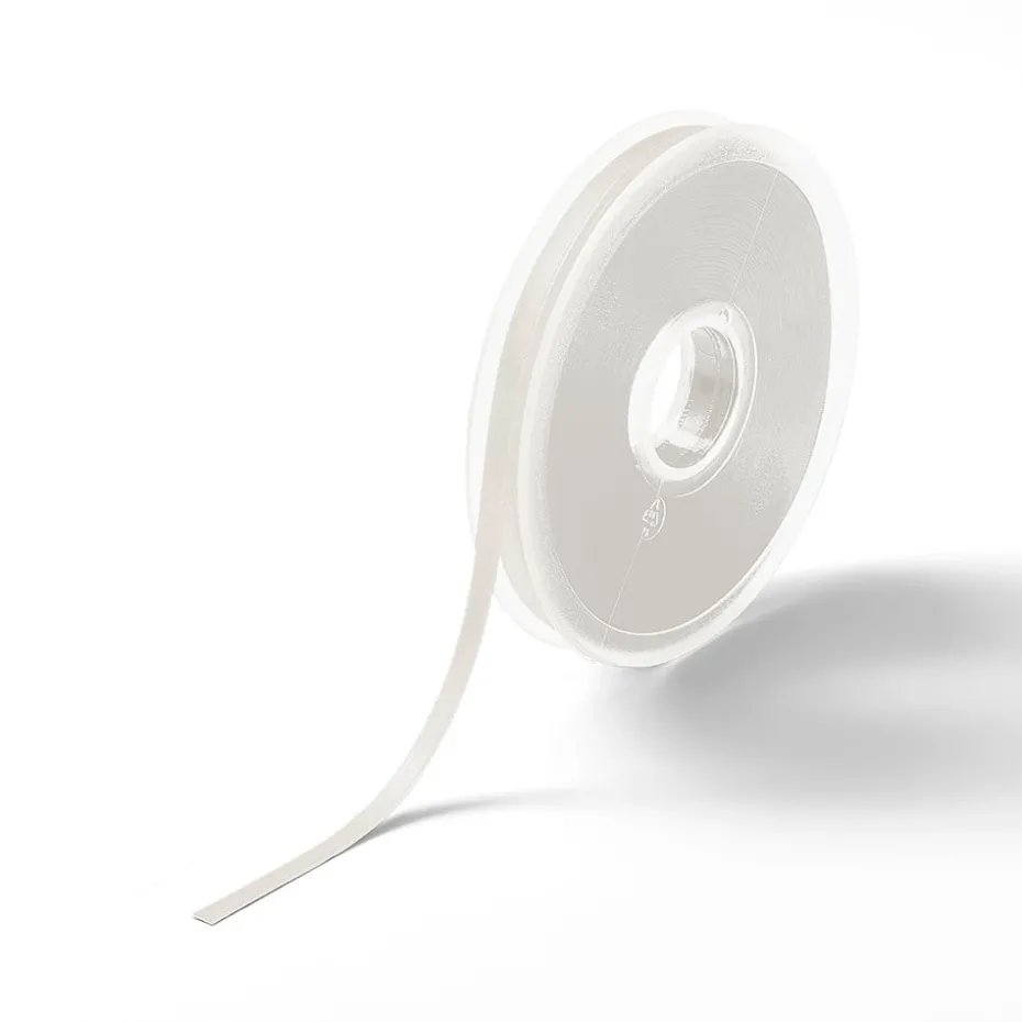 Satinbånd 6mm 25m – Perlehvit