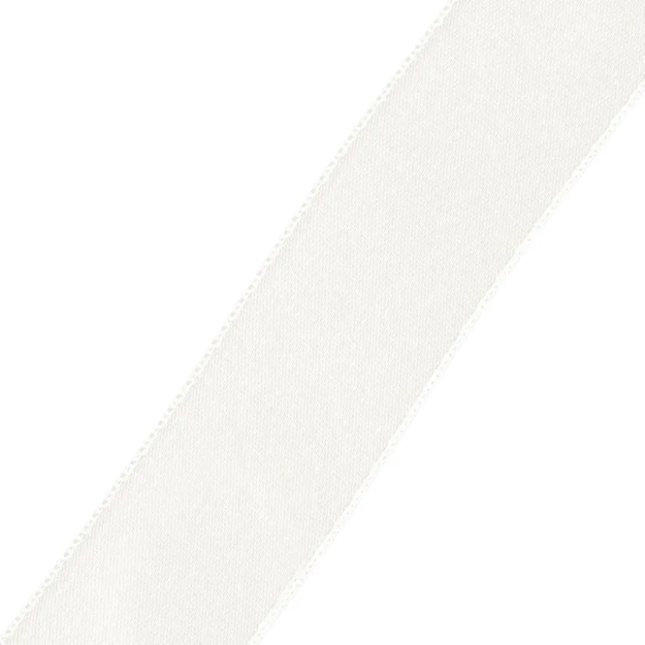 Satinbånd 25mm 3m – Perlehvit