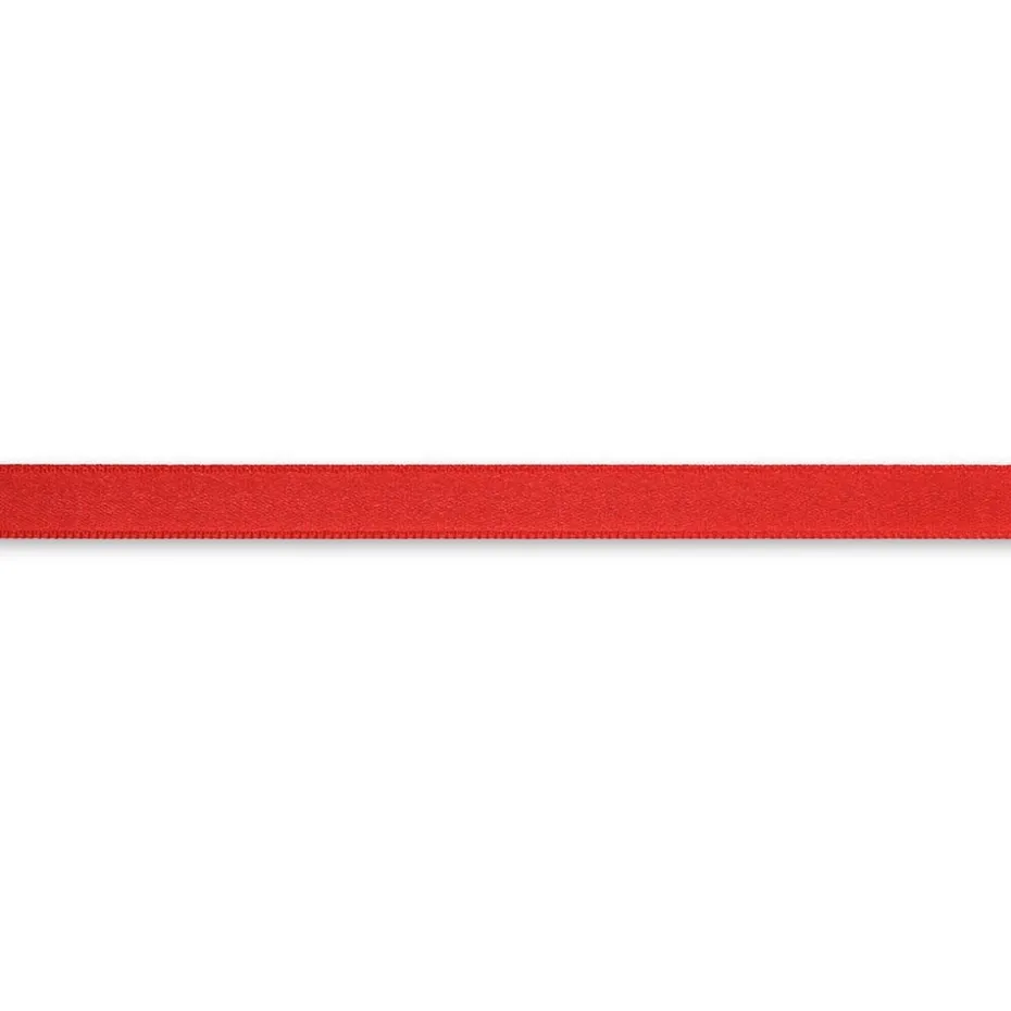 Satinbånd 10mm 4m – Rød