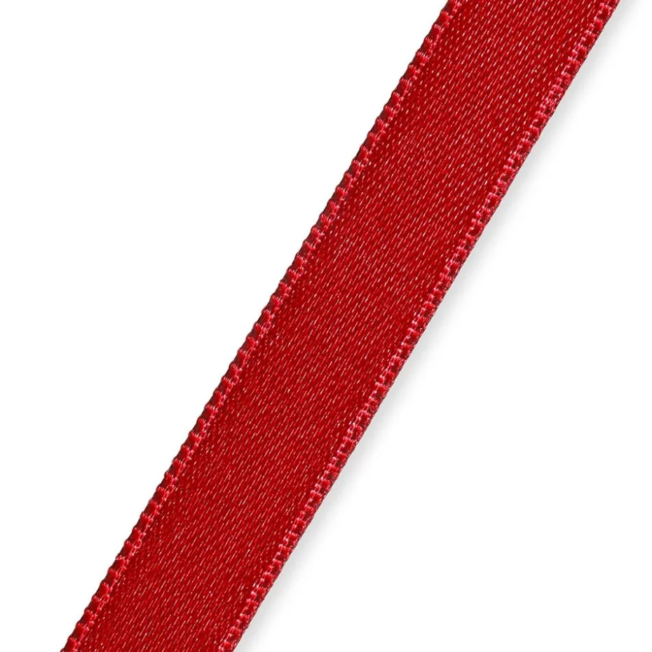 Satinbånd 10mm 25m – Rød