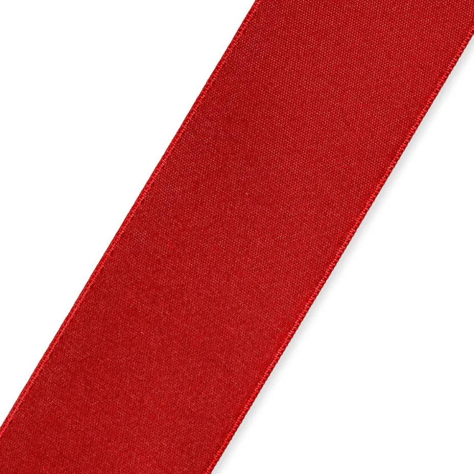 Satinbånd 38mm 25m – Rød