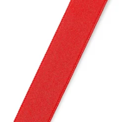 Satinbånd 15mm 3m – Rød