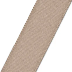 Satinbånd 25mm 25m – Sand