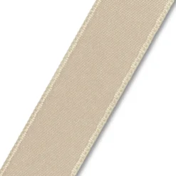 Satinbånd 15mm 25m – Sand