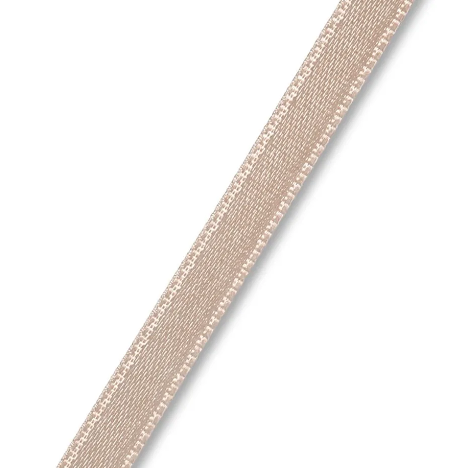 Satinbånd 6mm 25m – Sand