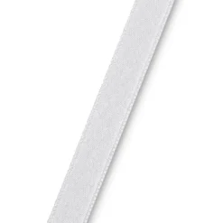 Satinbånd 10mm 4m – Sølv
