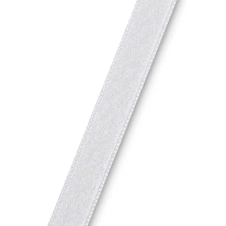 Satinbånd 10mm 4m – Sølv