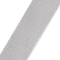Satinbånd 38mm 25m – Sølv