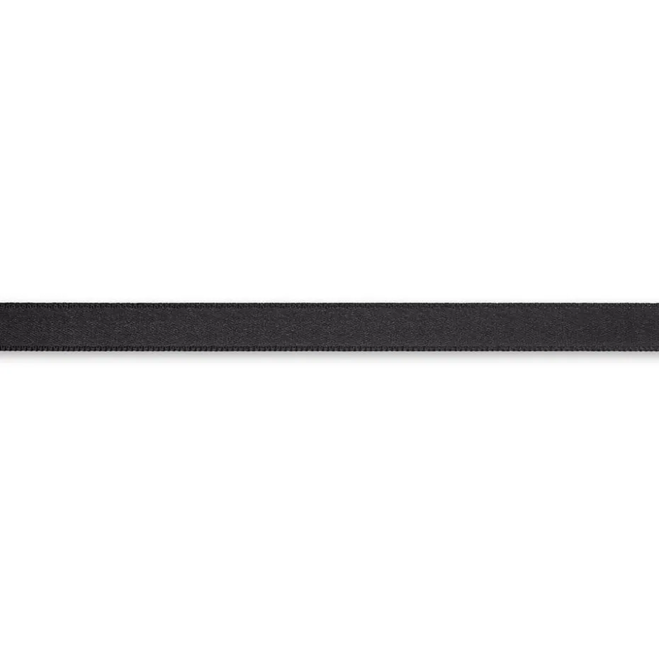 Satinbånd 10mm 4m – Sort