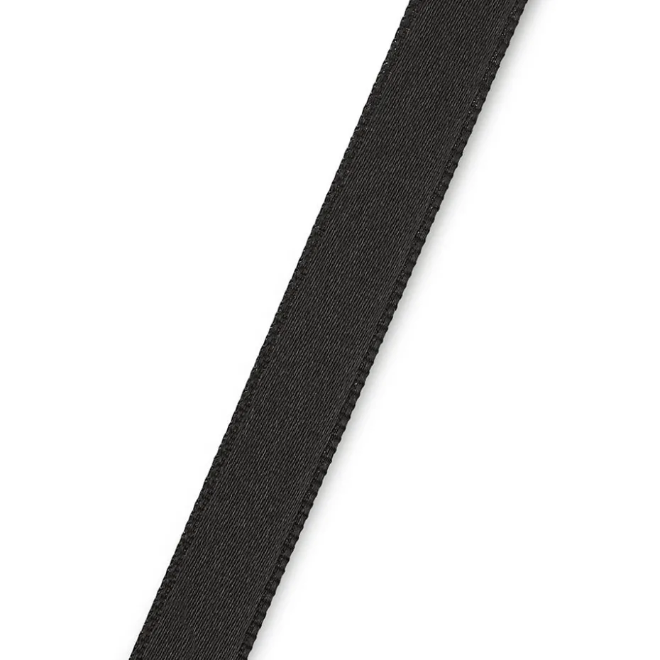 Satinbånd 10mm 4m – Sort