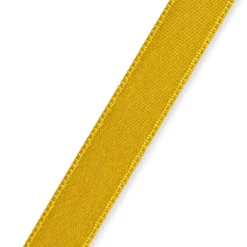 Satinbånd 10mm 25m – Varmgul