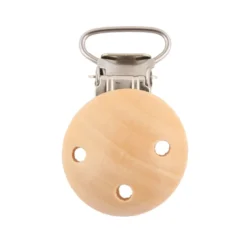 Seleklips i tre – Rund – 20mm