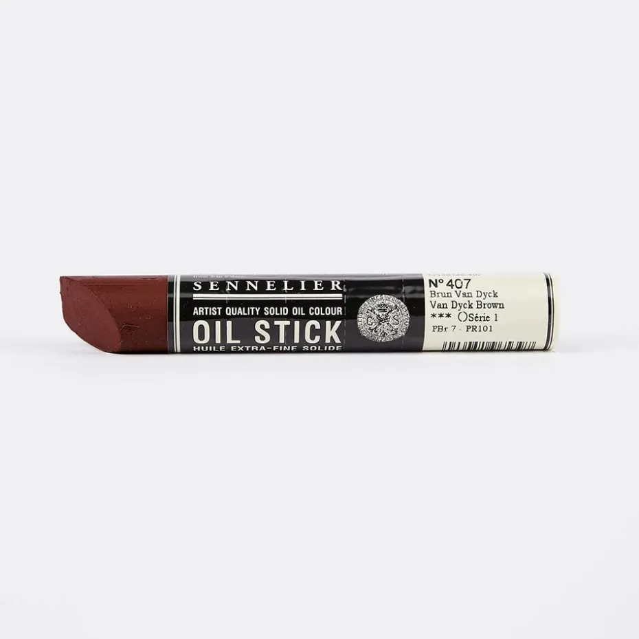 Sennelier Artist Oil Stick 38ml S1 – 407 Van Dyck Brown