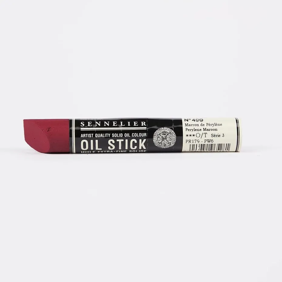 Sennelier Artist Oil Stick 38ml S3 – 499 Perylene Maroon