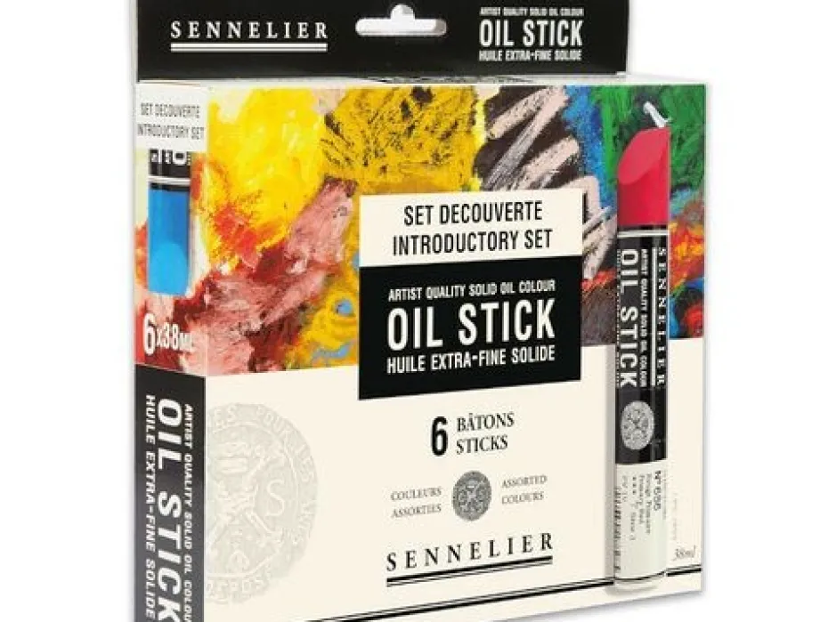 Sennelier Artist Oil Stick Sett 6stk